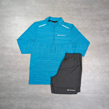 Monterrain Lyder 1/4 Zip Set - Turquoise
