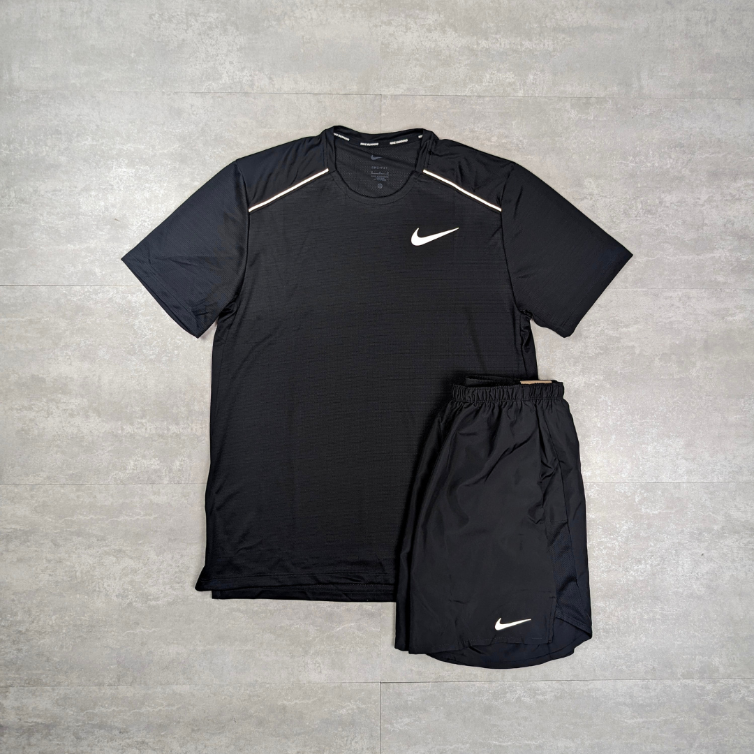 Nike Miler 1.0 Challenger Set - Black