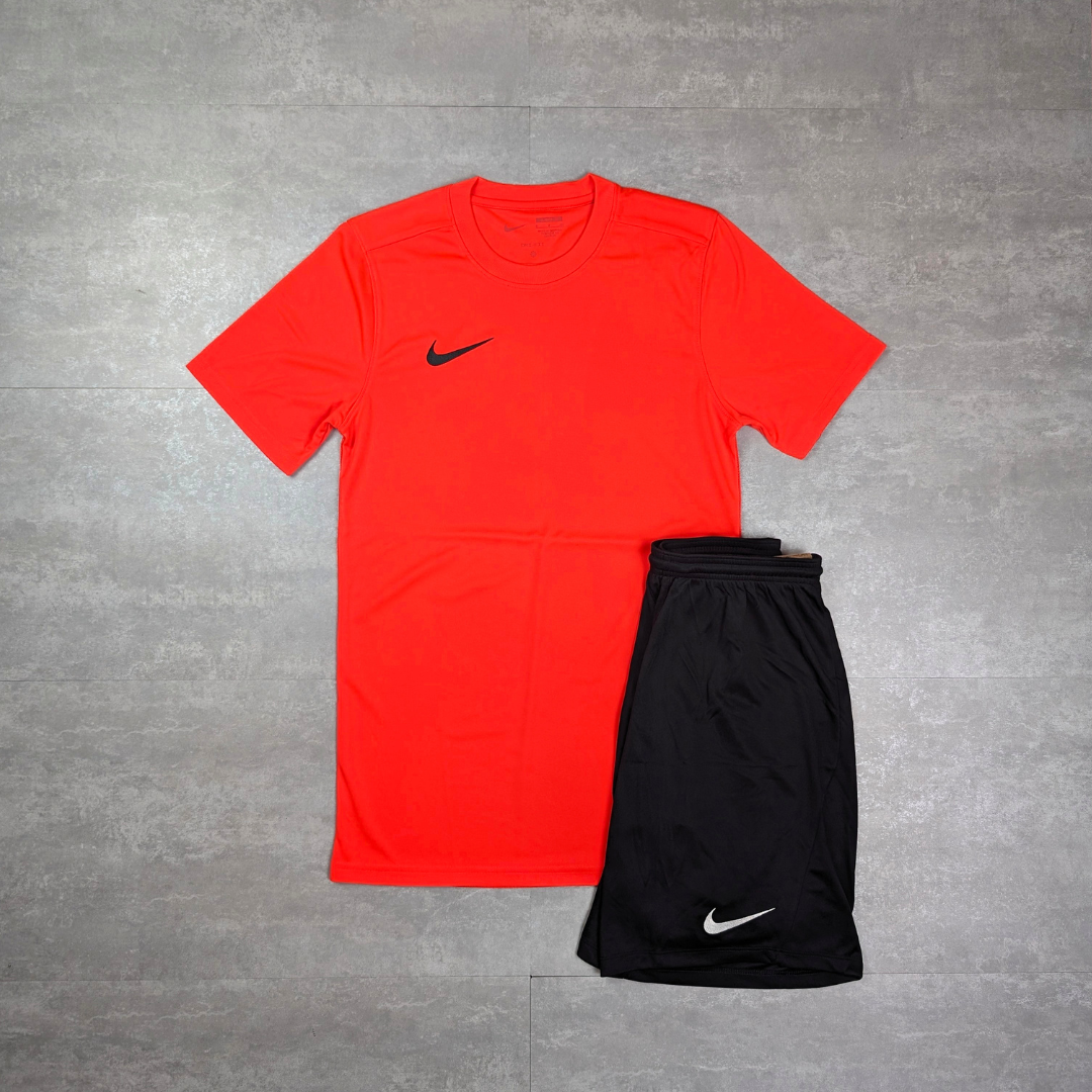 Nike Dri-Fit Essential Set - Bright Crimson