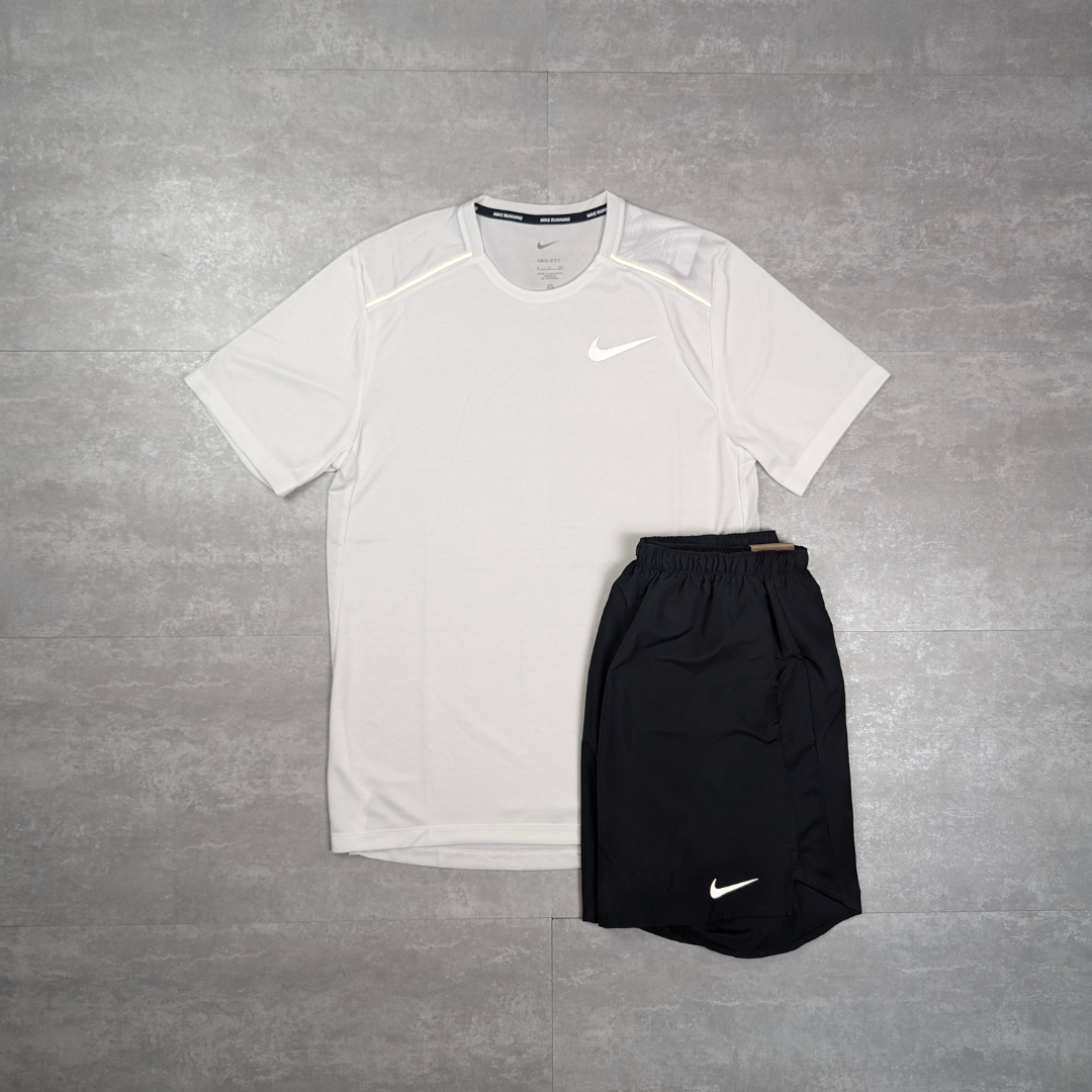 Nike Miler 1.0 Challenger Set - Ice White