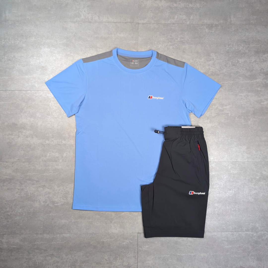 Berghaus Wayside & Theran Tech Set - Light Blue / Grey